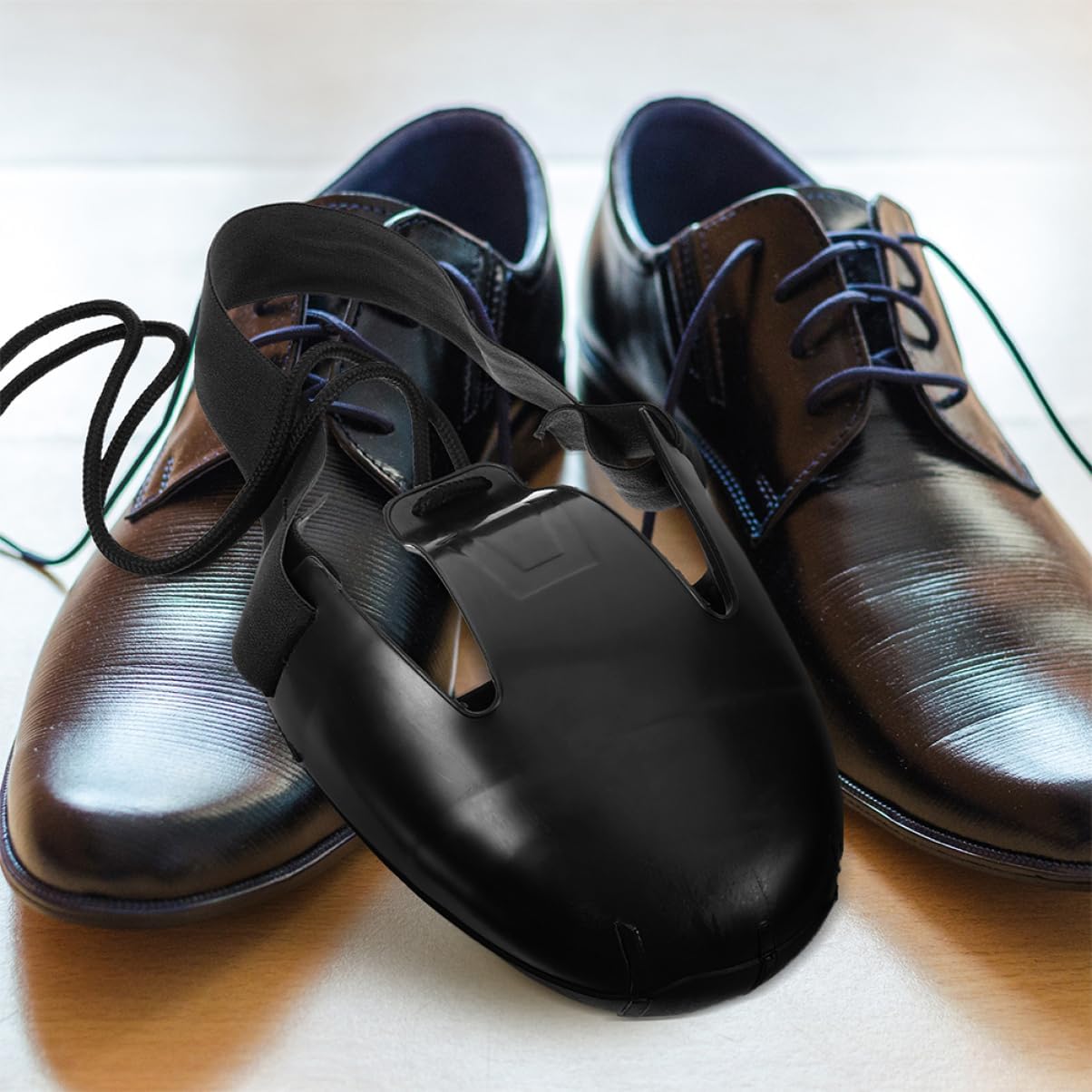 2pairs Shoe Crease Protectors of Shoe Covers Boot Toe Protector for Men Women Safety Overshoes for Outdoor Industrial Use