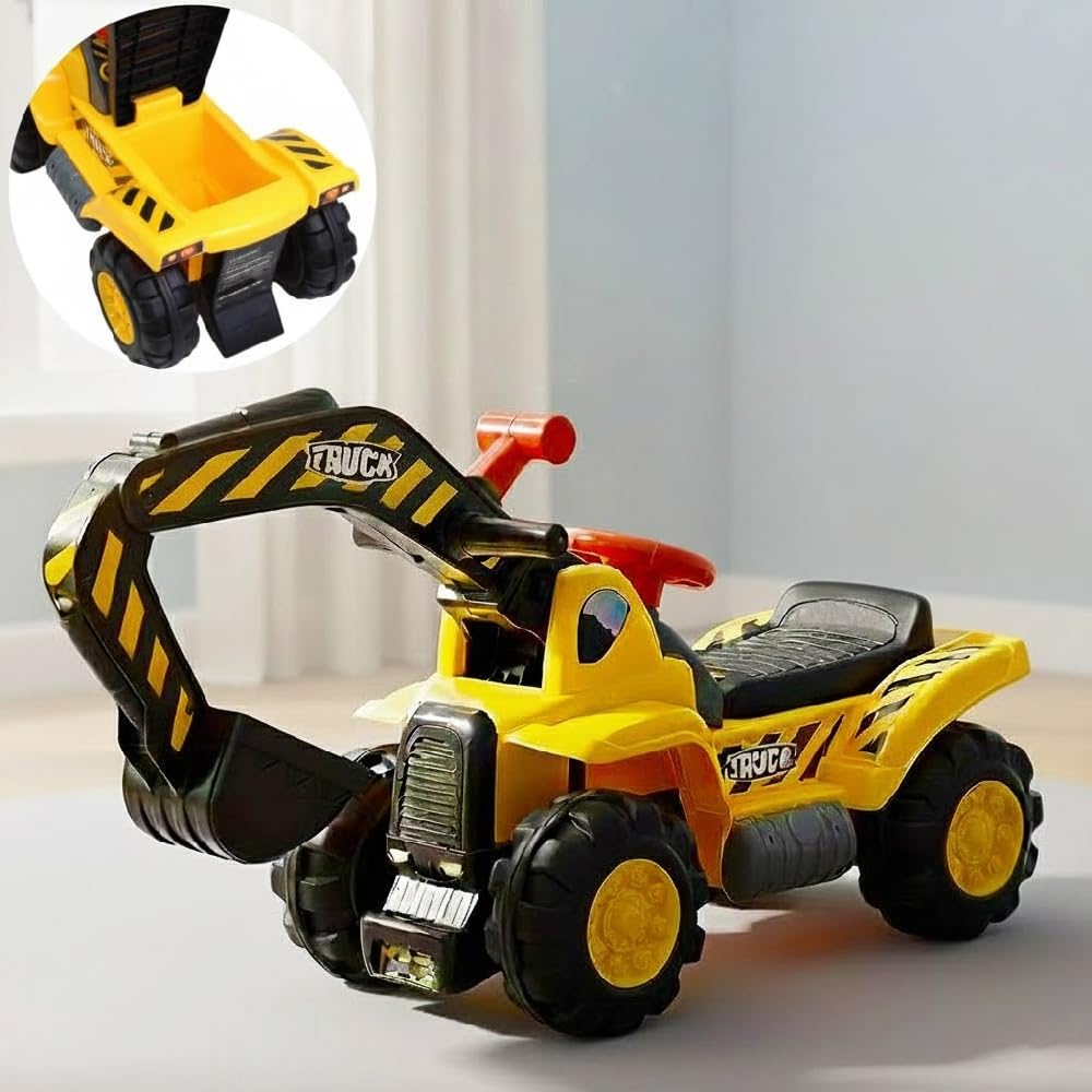 Amazon.co.jp: ショベルカー おもちゃ 足けり乗用玩具 子ども はたらく
