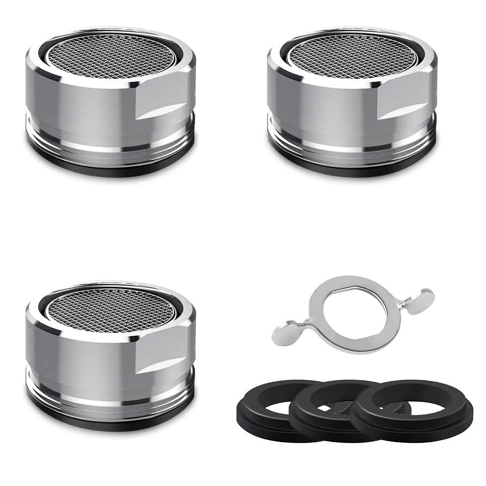 Msioytog Multicolor Simple Installation Water Saving Faucet Attachment Set Efficient Sink Faucet Aerator Practical Water Saving Solution Device