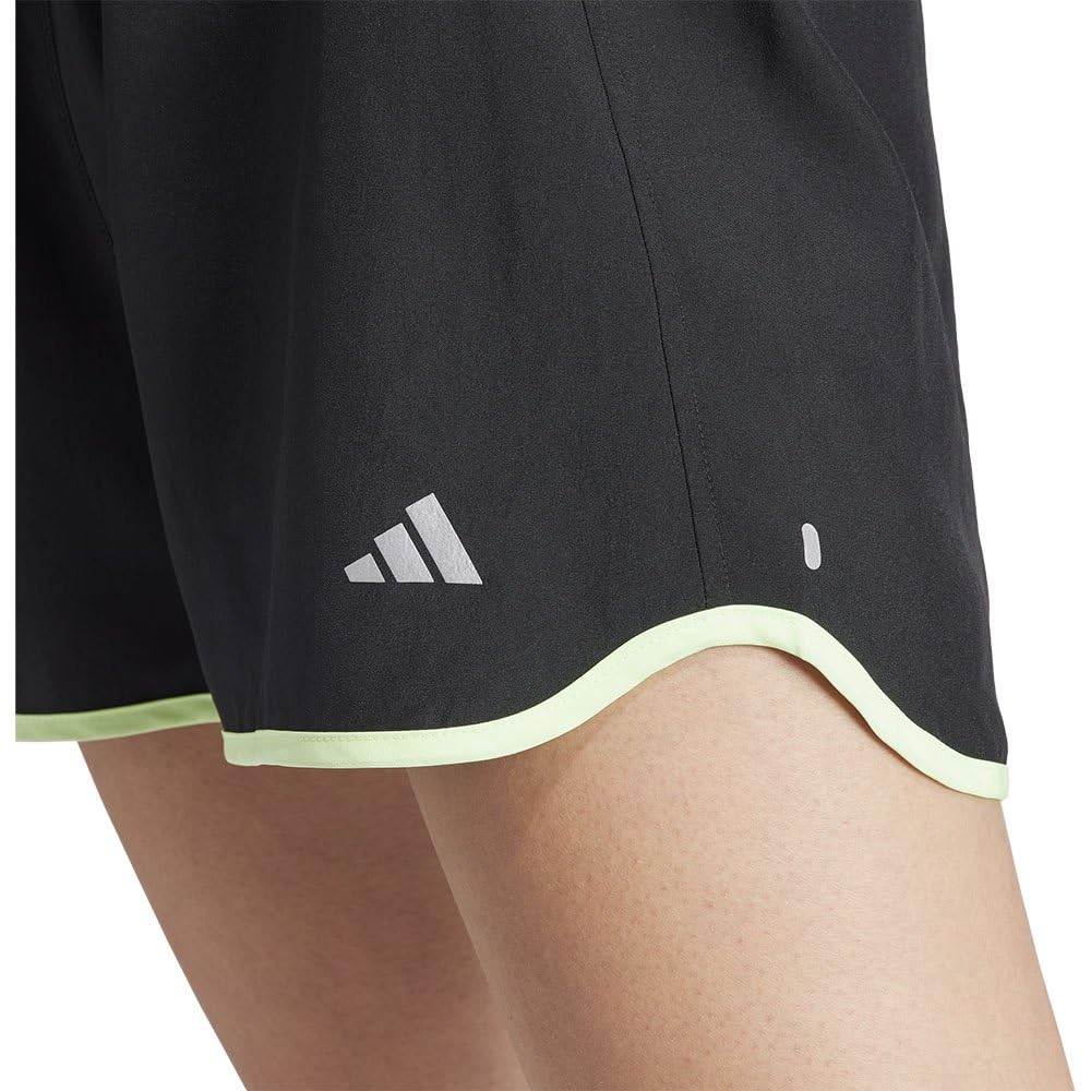 adidas Damskie szorty Run It, XL, 3 cale czarne, Czarny, XL
