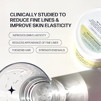 Sparkle Wellness VERISOL Bioactive Hydrolyzed Collagen Peptides | Collagen Powder Supplement with Vitamin C & Hyaluronic Acid for Hair, Skin, and Nail Health | Skin Boost Plus (Orange) [50-Serves]