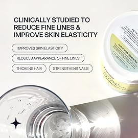 Sparkle Wellness VERISOL Bioactive Hydrolyzed Collagen Peptides | Collagen Powder Supplement with Vitamin C & Hyaluronic Acid for Hair, Skin, and Nail Health | Skin Boost Plus (No Flavor) [50-Serves]