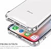 Ehr. iPhone X/XS Compatible Anti-Shock Yellowing Airbag Protected Ultra Slim TPU Transparent Silicone Case (Transparent, iPhone X/XS)