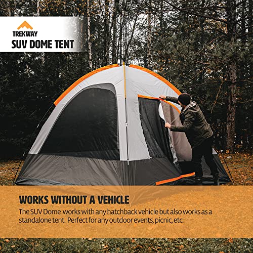 SUV Dome Tent, Waterproof Instant Camping Tent w/Attachment | 9\' x 9\' | Sleeps Up to 7 People | 4Runner, Outback, Forester, Rav4 | Crossover, Minivans & Other Vehicles