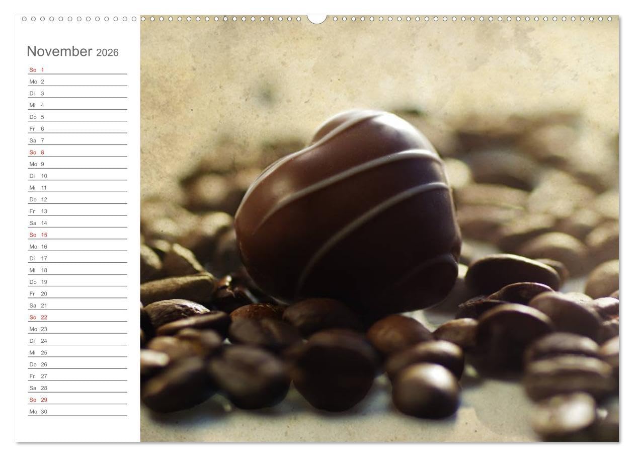 Kaffee-Pause Terminkalender (Wandkalender 2026 DIN A2 quer), CALVENDO Monatskalender: Kaffee Pause, das ist der Moment, einen guten Kaffee zu ... und Kraft zu sammeln. (CALVENDO Lifestyle)