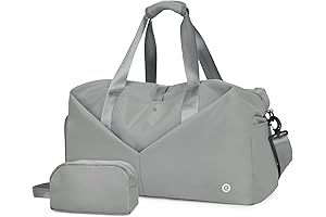 Ceneda Grey 20 Inch Gym Duffel Bag