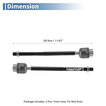 tie様 M12 OEM length Inner tie rod