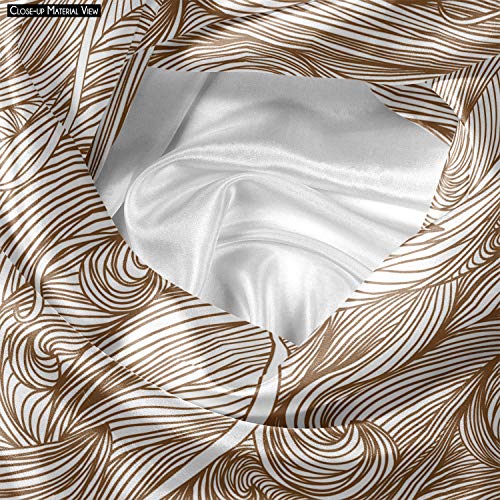 Image of ArtzFolio Background Waves D1 | Reusable Sack Bag | Bag for Gym, Storage, Vegetable & Travel