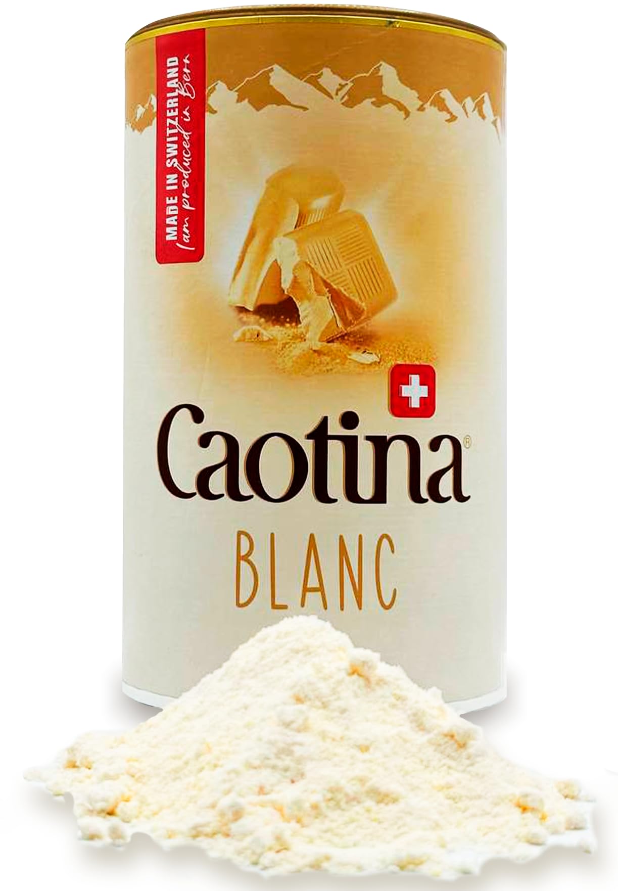 Stapster Caotina (Switzerland) Classic Cocoa Drink with White Swiss Chocolate, 500g