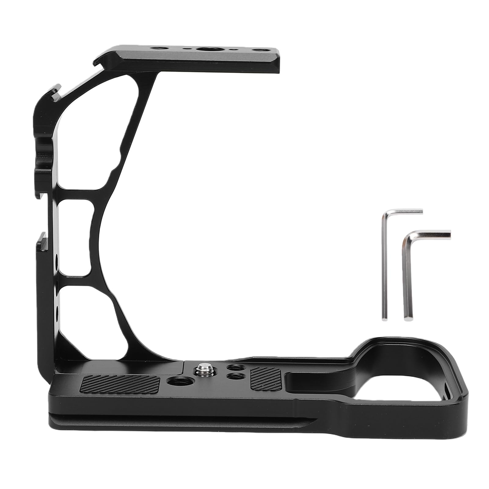 Cryfokt Camera Cage Rig for S1RII/S1II, Sturdy Aluminum Construction | Installazione rapida, punti di fissaggio multipli, compatibile con accessori, progettato per la fotografia di strada,