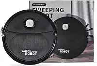 Robô Aspirador de Pó Automático Aspirador Doméstico Recarregável Cor Preto - YODHE