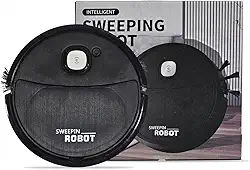 Robô Aspirador de Pó Automático Aspirador Doméstico Recarregável Cor Preto - YODHE