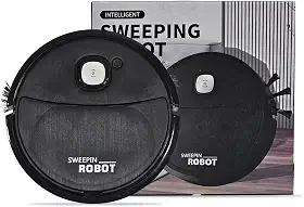 Robô Aspirador de Pó Automático Aspirador Doméstico Recarregável Cor Preto - YODHE