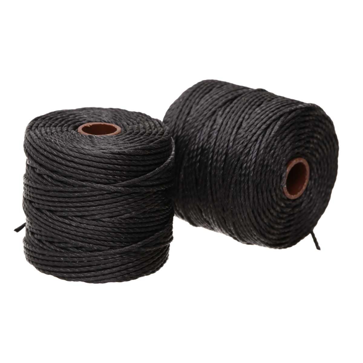 Beadsmith Bobina Hilo S-LON Tex 400 0,9 MM 31,5 Metros - BK Black
