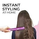 iGRiD Ceramic Hair Straightener for Women | Fast Heating, Adjustable Temperature, Ceramic Coated Plates | 360° Swivel Cord, Safety Lock, Travel-Friendly | Purple gallery image