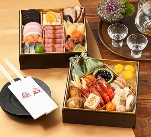 Oisix(おいしっくす) おせち 慶梅 29品目２～３人前 和洋二段重 お節 御節 冷凍 和洋折衷 和風 洋風 ローストビーフ (12/30着)のサムネイル