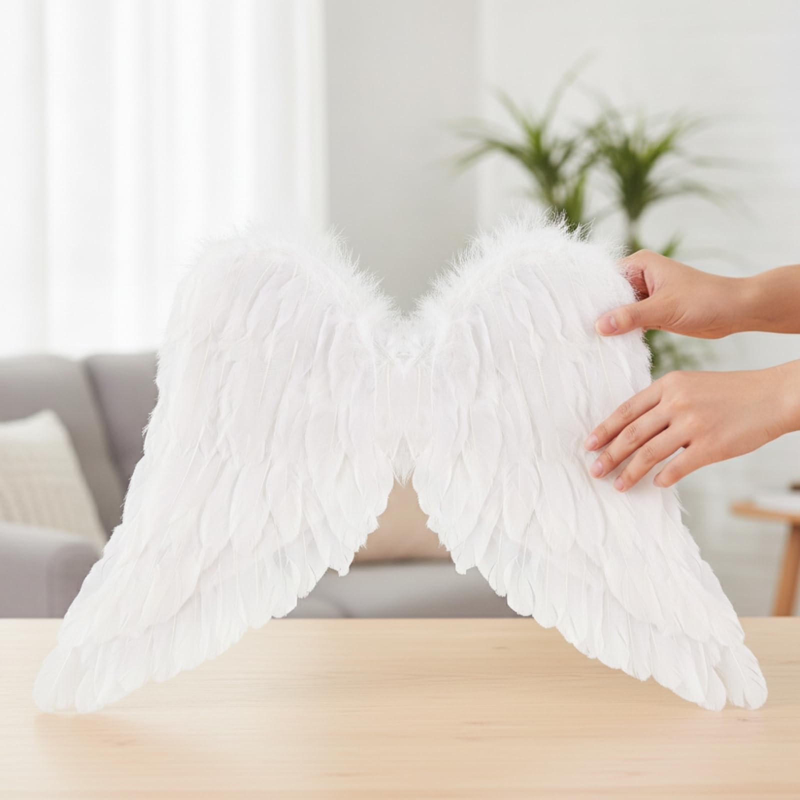 Falangi Angeliche con Piume Comode, Media 80 × 60 Cm, color to 2