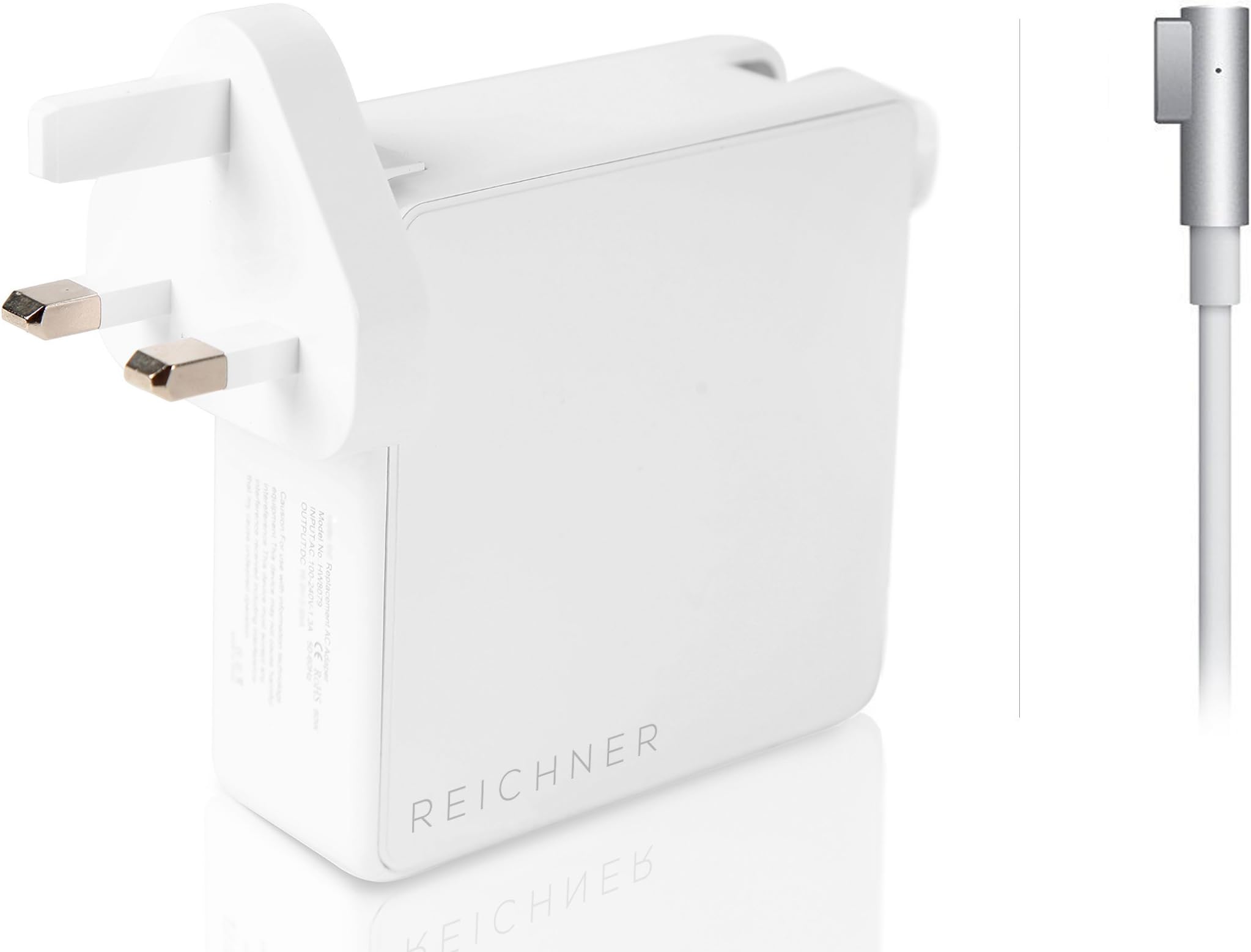 85W Mag Laptop Charger for Apple Macbook Pro 13 15 17 [2006 2007 2008 2009 2010 2011 to Mid 2012] Aluminium Unibody White Mac A1150 A1151 A1211 A1226 A1260 A1286 A1151 A1212 A1229 A1261 A1297