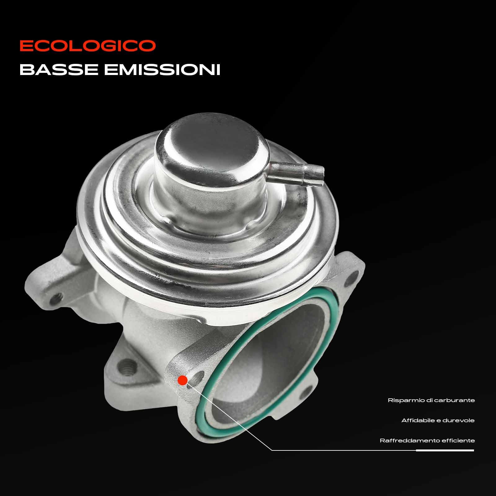 Frankberg Ricircolo dei gas di scarico del radiatore della valvola EGR | 045131501F; Compatibile con: Polo 9A 9N, R.o.o.m.s.t.e.r 5J7, Fabia I Praktik 6Y5, Polo Saloon 9A2 9A4 9A6 9N2