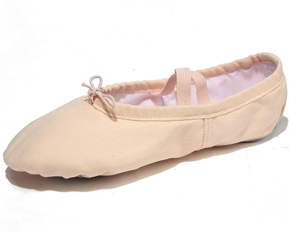 Lily's LockerBallet Shoes Split-Sole Dance Slipper for Girls Children and Adult (Pale Pink, 5.5 UK Child)