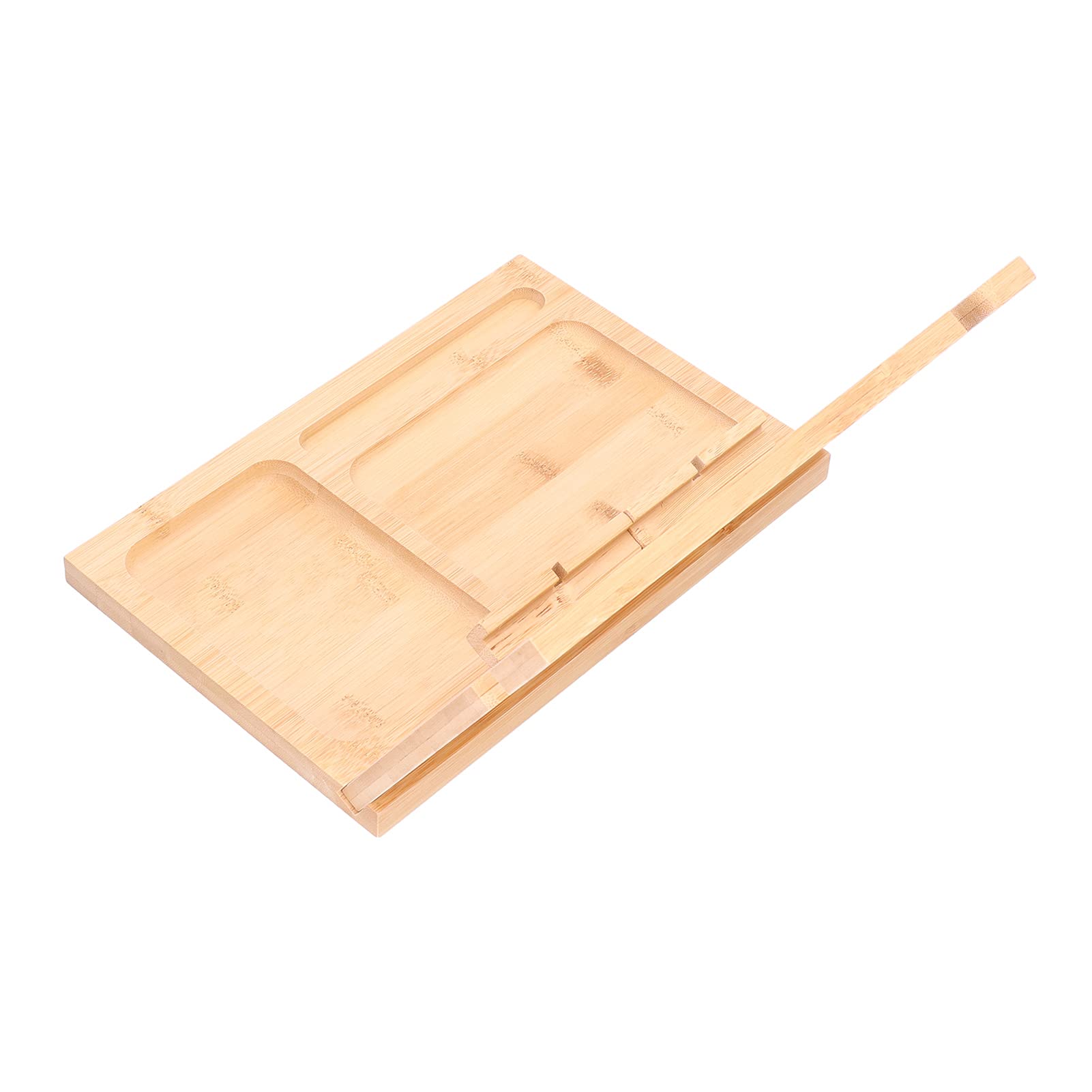 Handy-Ständer aus Bambus, Stauraum-Design für Schreibtisch,
