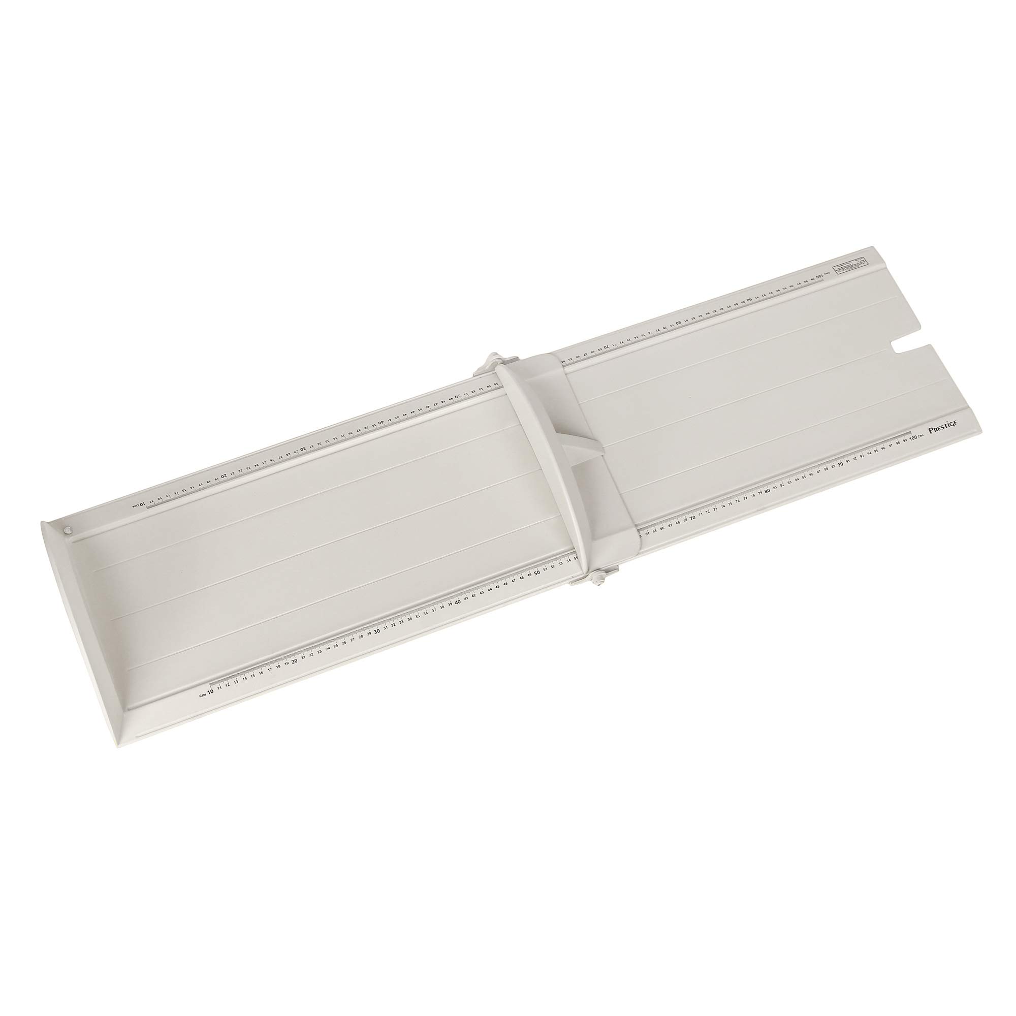 Prestige Infantometer for Infant Length & Height Measurement, Portable Foldable Measuring Scale for Newborns & Babies, ABS Body with 1 mm Graduation, Up to 100 cm, White
