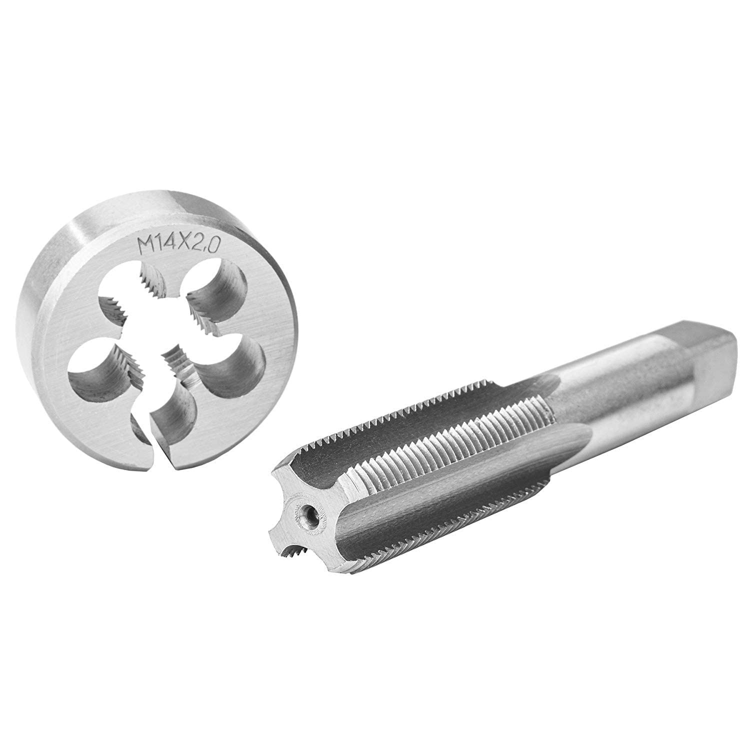 JUEGO DE MACHOS Y TERRAJAS METRICOS 110 PIEZAS DE M2 A M18 PROFESIONAL