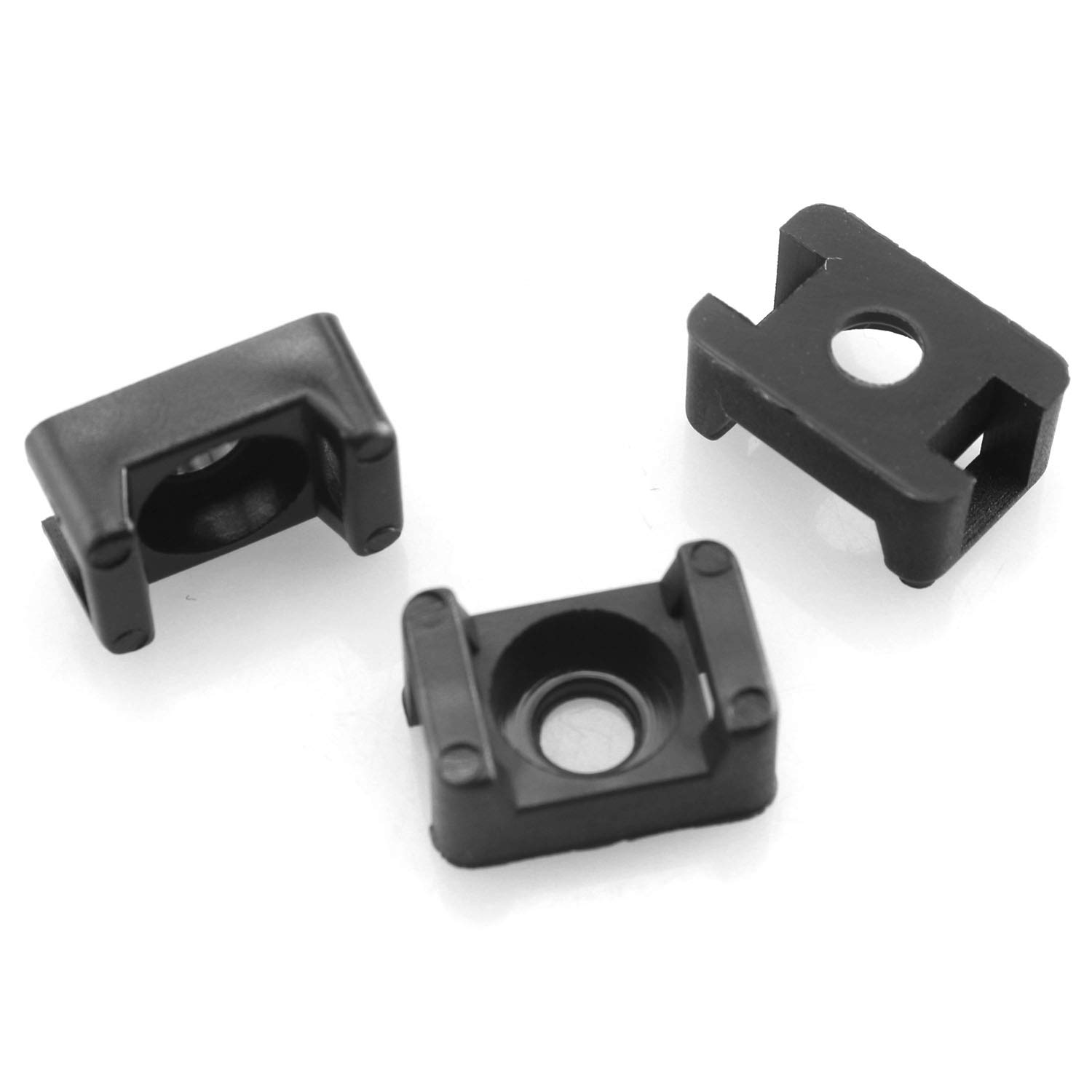 ケーブルタイベース サドルタイプ マウントワイヤーホルダー ワイヤークリップ Amazon.co.jp: ケーブルタイマウントベースサドルタイプマウント