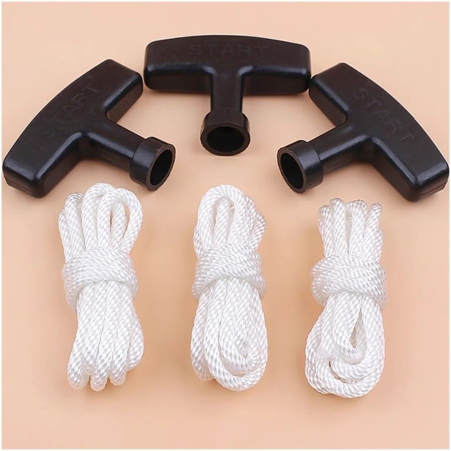 Pull Starter Handle Rope Kit Fit For H GX270 GX340 GX390 GX420 GX610 GX620 188F 190F 4-Stroke Engine Motor Generator Water Pump