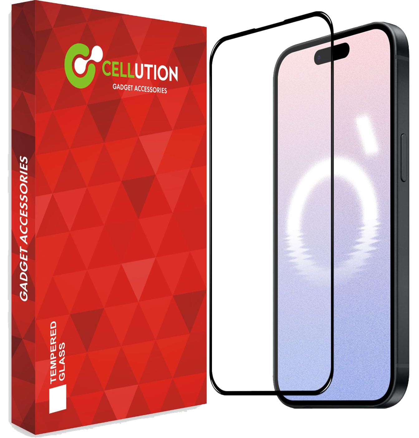 CELLUTION Tempered Glass For iPhone 16 Full Screen Edge to Edge Coverage with Easy Installation Kit, (Black) Pack of 1 (B0DHHHC2Q6) Amazon Price History, Amazon Price Tracker