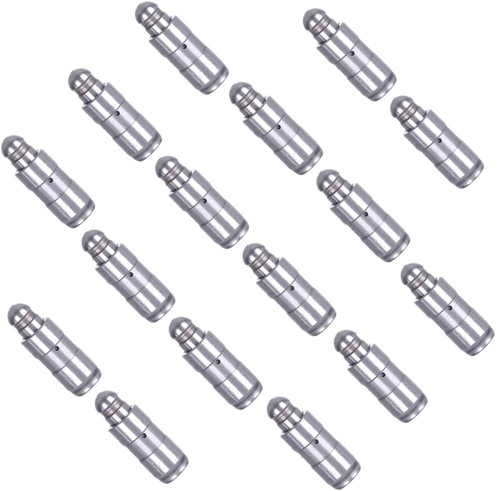 16PCS Adjustable Hydraulic Lifter A-EL860(16) Valve Lifters for Audi for A3 2009-2013 for Audi for A3 Quattro 2006-2013 for Audi for A4 2005-2014 for Audi for A4 Quattro 2005-2014