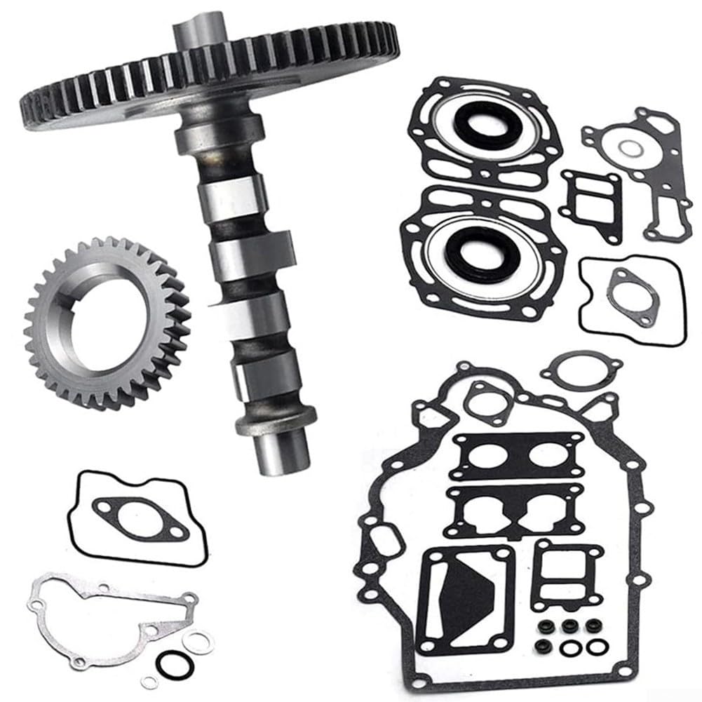 Kit albero a camme con ingranaggio cilindrico e guarnizione per motore Kawasaki FD620D, sostituisce 12044-0803 59051-2112 AM124510, set di ricambio per tosaerba resistente