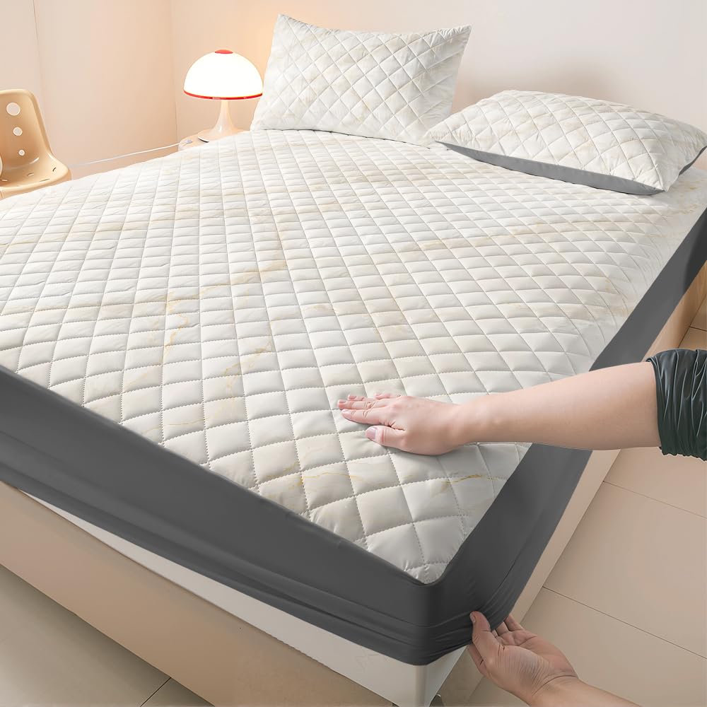 Morbuy Alèse Imperméable Matelassée (Golden Cloud 10,200x220cm)
