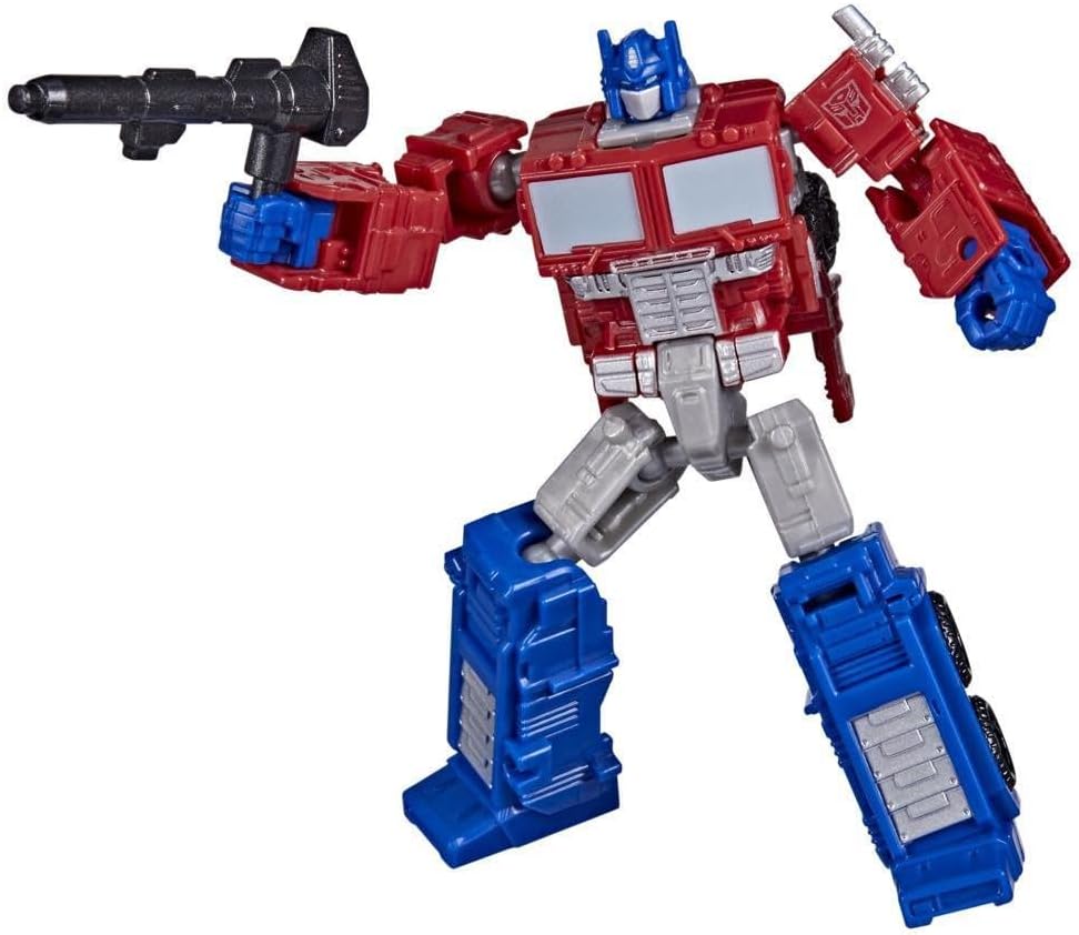 STAR WARS Transformers Toys Generations Legacy Core Optimus Prime Action Figure - Kids Ages 8 and Up, 3.5-inch