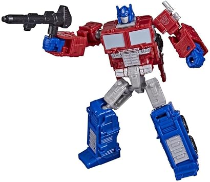 Transformers Toys Generations Legacy Core Optimus Prime Action Figure - 8 and Up, 3.5-inch, Multicolor F3508