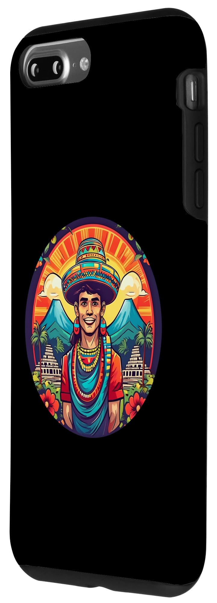 iPhone 7 Plus/8 Plus 5 de Mayo Party Drinko de Mayo mayan aboriginal culture Case - Image 2