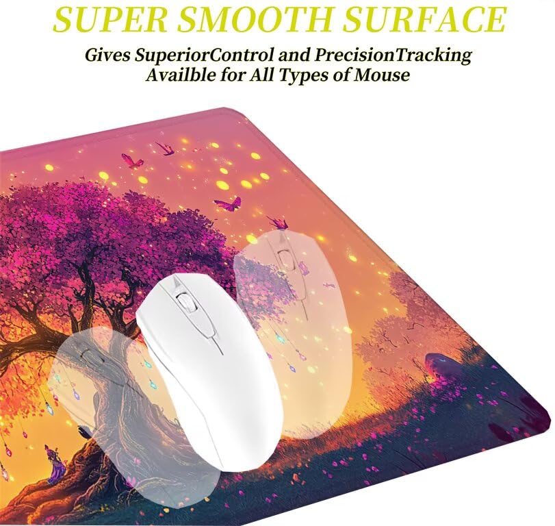 Tapis souris XXL imperméable lavable avec base caoutchouc antidérapante PC - 4