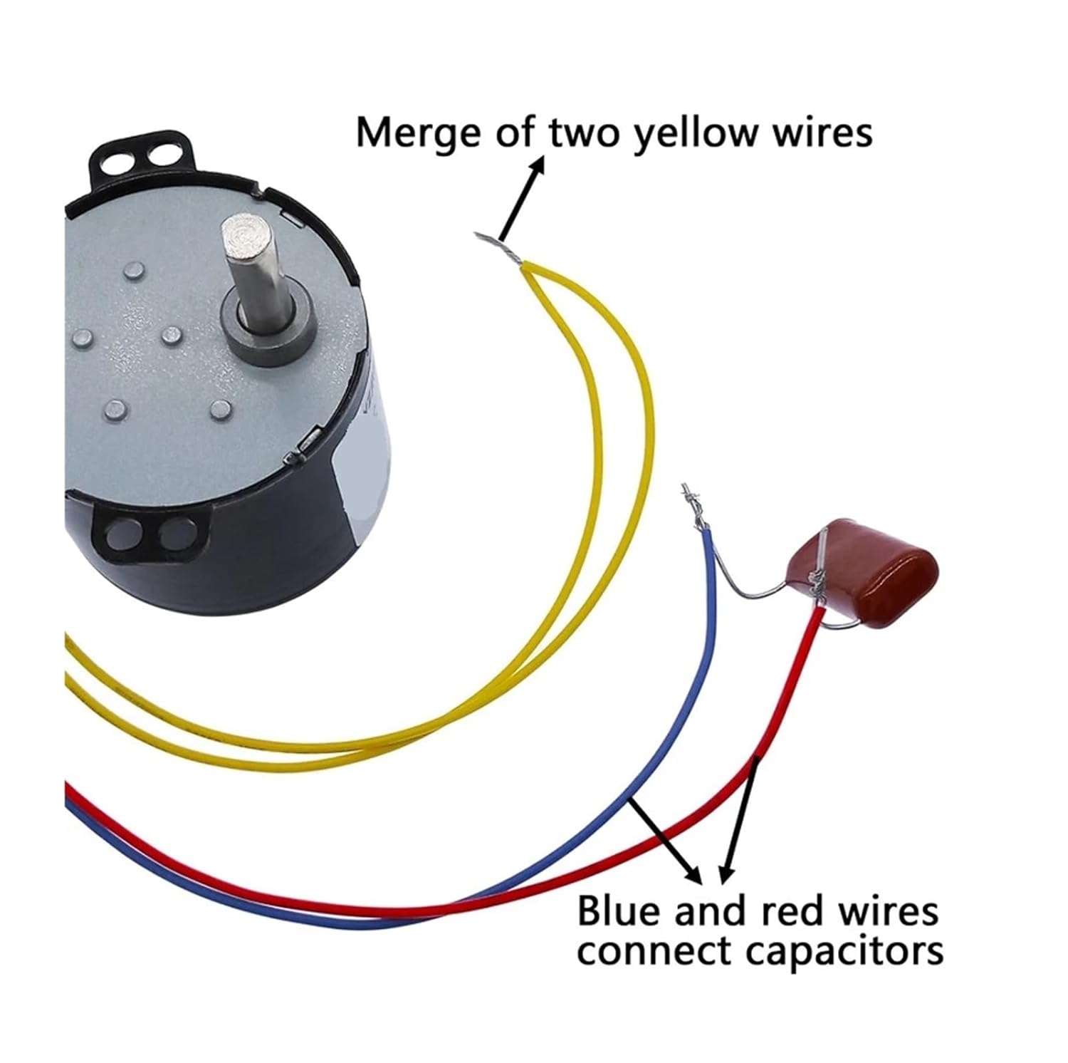 6W 50KTYZ Permanent Magnet Synchronous Motor AC 220V Speed Reducer Motors Controllable Positive and Negative Inversion(220V 15rpm)