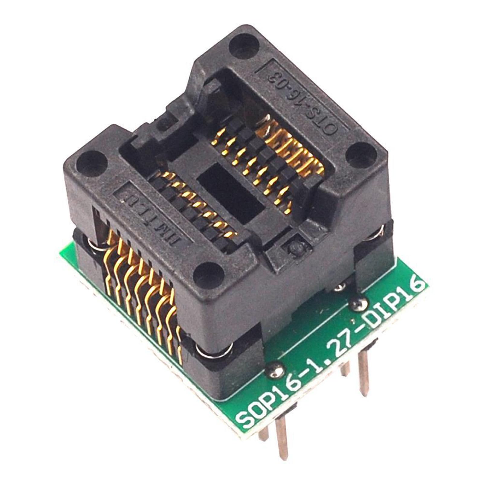 Montesy As The Pic Show Sop16 To Dip16 Ic Programmer Socket Converters Adapter Module For Chip Programming And Testing Applications Test Socket