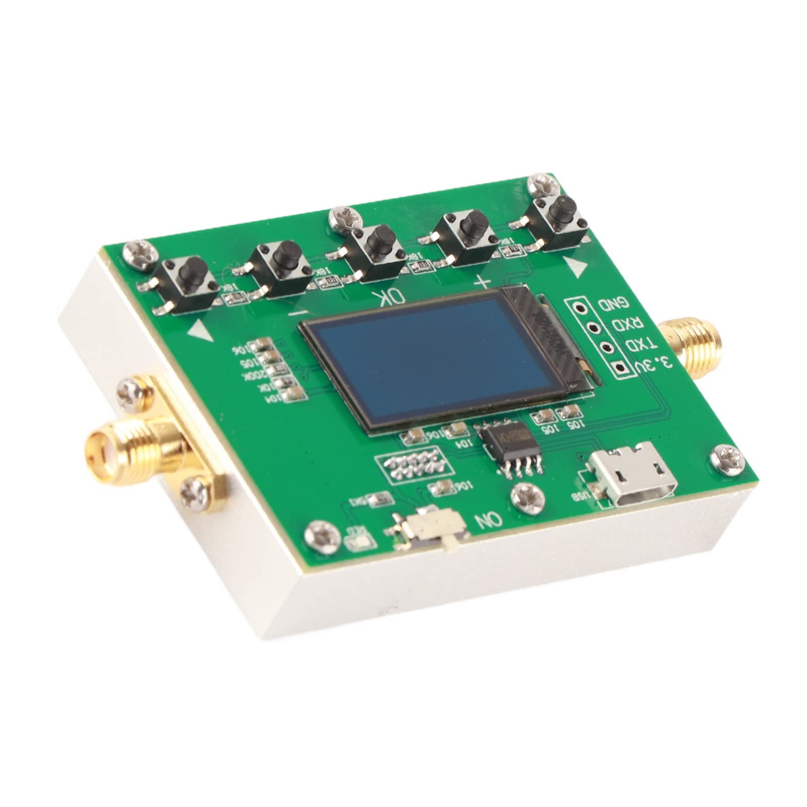 Aramox Modulo di Attenuatore Programmabile Digitale PCB per Amplificatore Radio, Attenuazione Regolabile 0-31.75db, Frequenza LF-6GHz, Ideale per Applicazioni RF