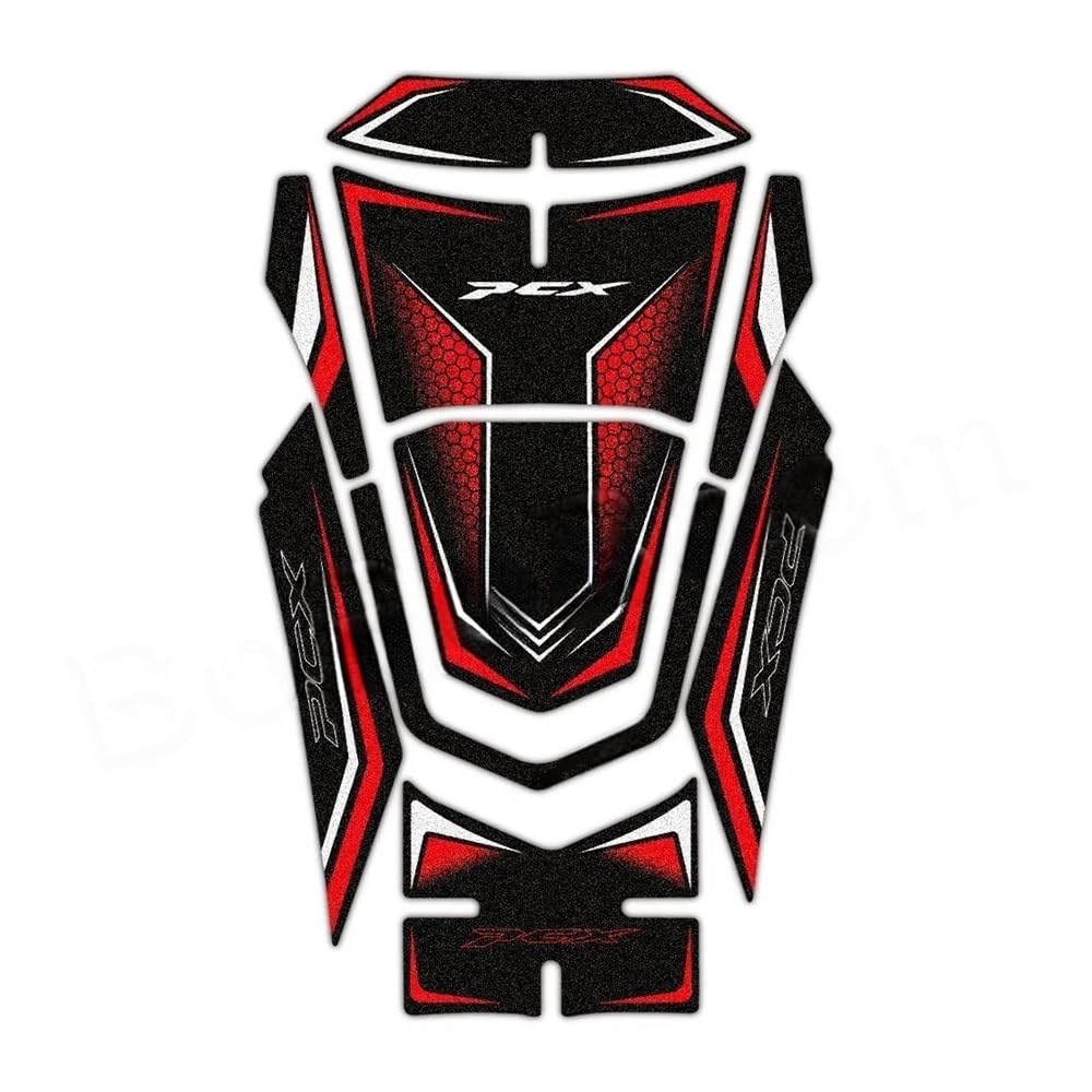 Motorbike Tank Protector Motorcycle Fuel Tank Traction Pad Sticker Protector Accessories for PCX160 Pcx 160 2020-22 Stickers