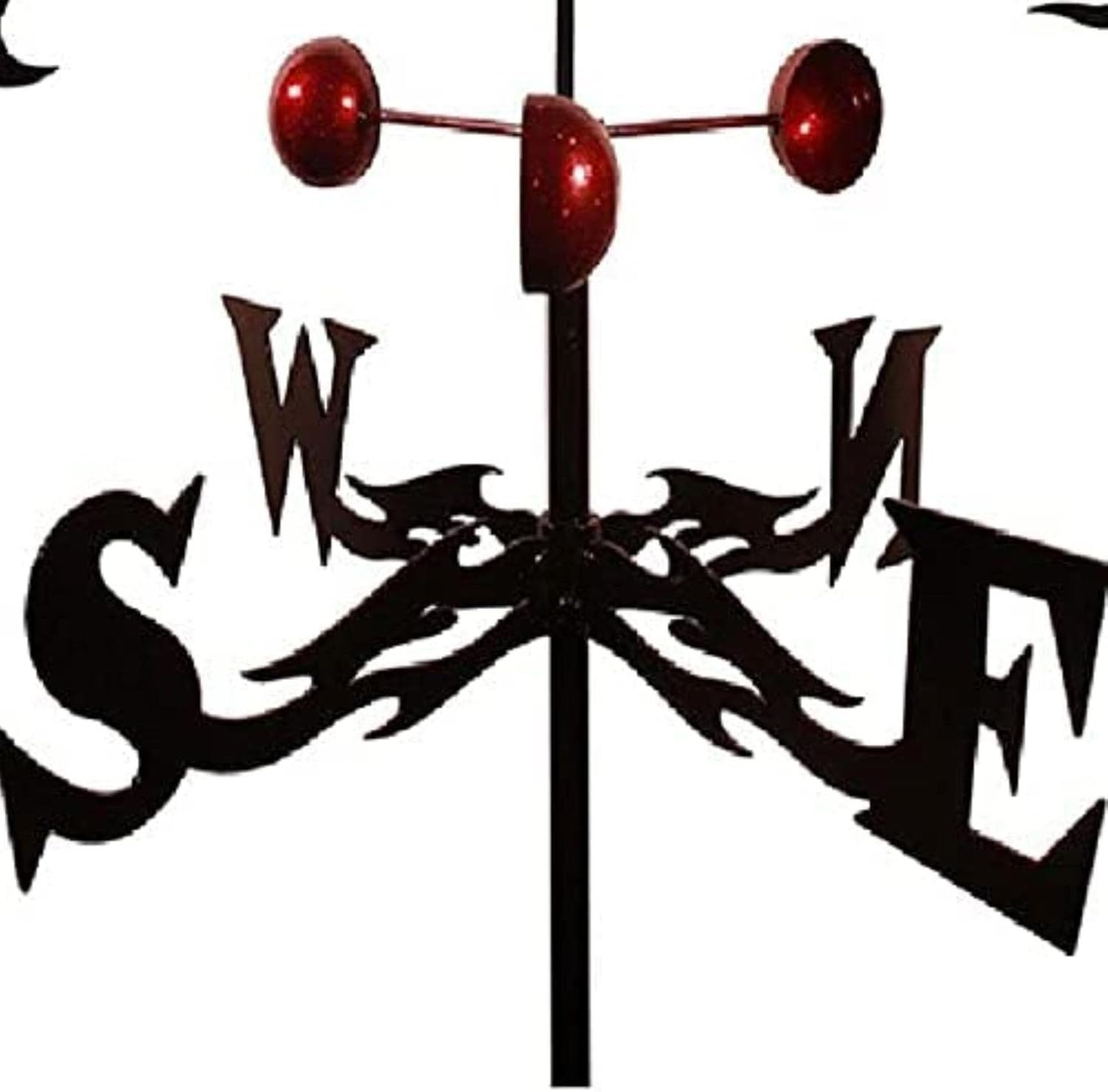 風見鶏 ヴィンテージ 風見鶏 耐久性のある風向計 屋外ガーデン 屋根 パドック 装飾 屋外農場 庭 ガゼボ用 (サイズ : 35x5