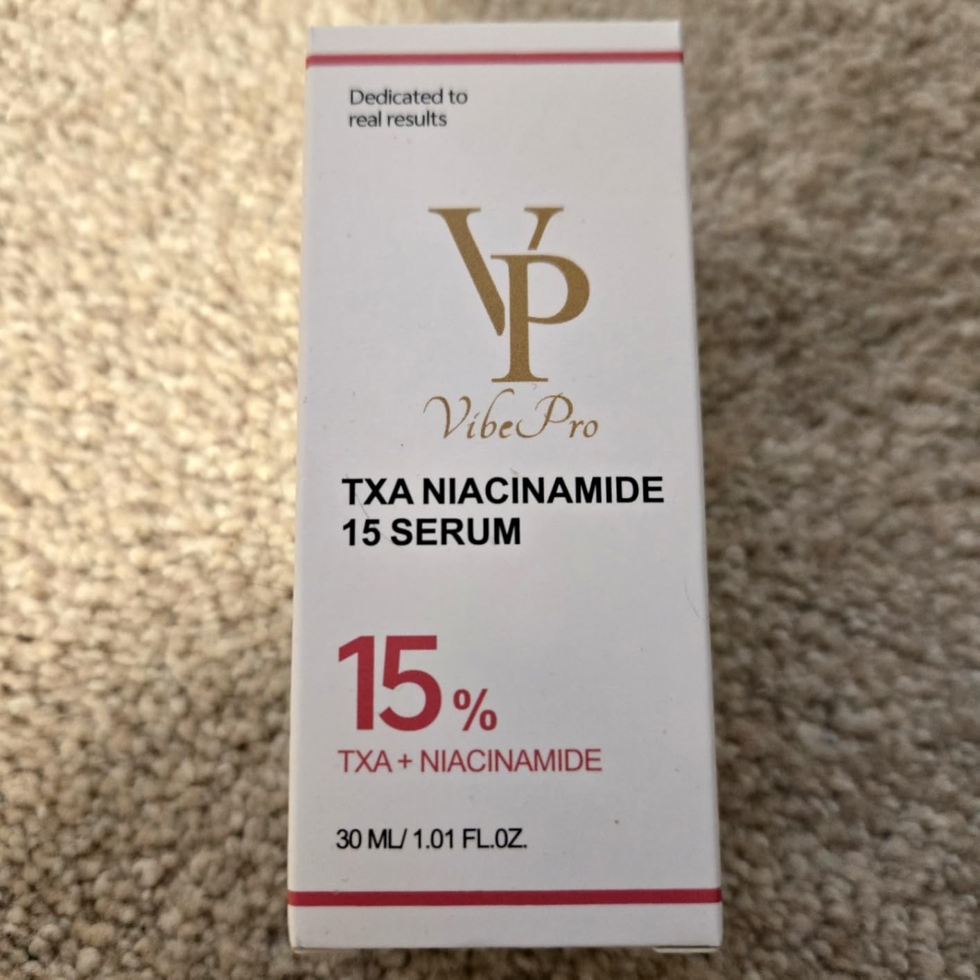 VibePro TXA Niacinamide 15% Serum – Brightening & Hydrating Facial Serum for Radiant, Even-Looking Skin, 30mL | Korean Skincare