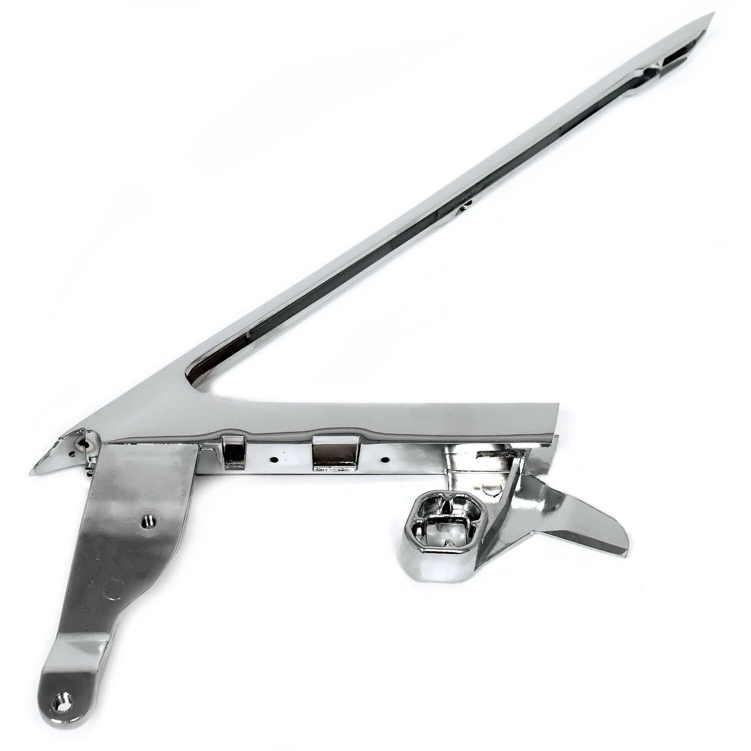 DUST GLOW Vent Window Outside Frame Chrome Right Passenger Side for Ford for Mustang 1967-1968 C7ZZ-6522204