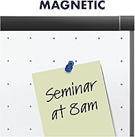 Vista 4 de Quartet Prestige 2, pizarra magnética completamente borrable, Negro 8 x 4