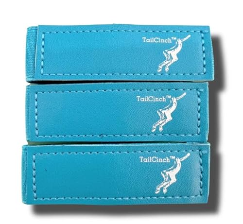 TailCinch™ Equine Tail Ties Blue Raspberry