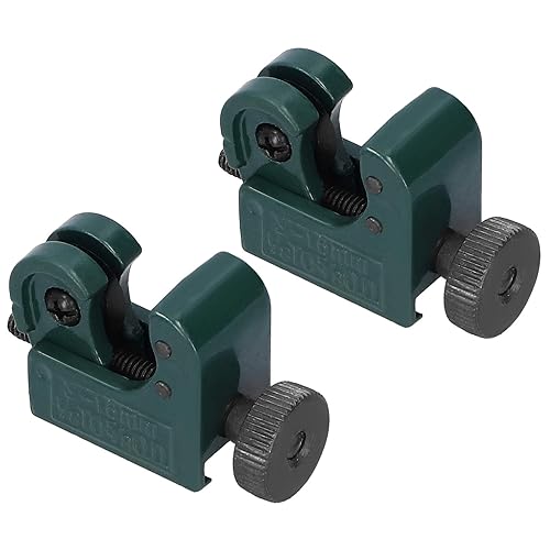 Miniatura 8 de Cortador de tubos de metal, 2 piezas, cortador de tubos de cobre, aluminio, hierro, metal, 12.441 in, para tubos de cobre, cortadores de tubos de