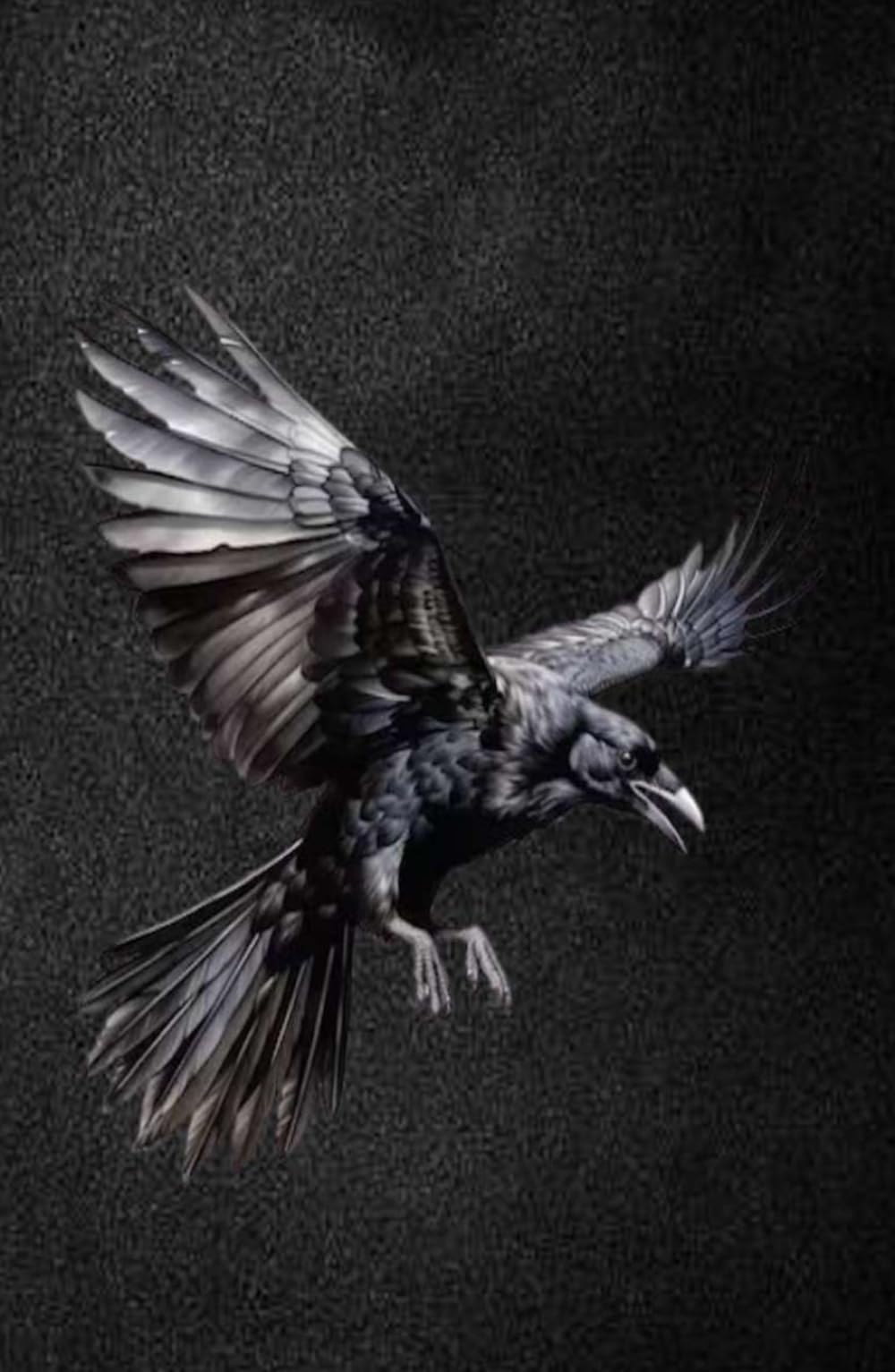 NoteBook "Crow", 75 pages, Black