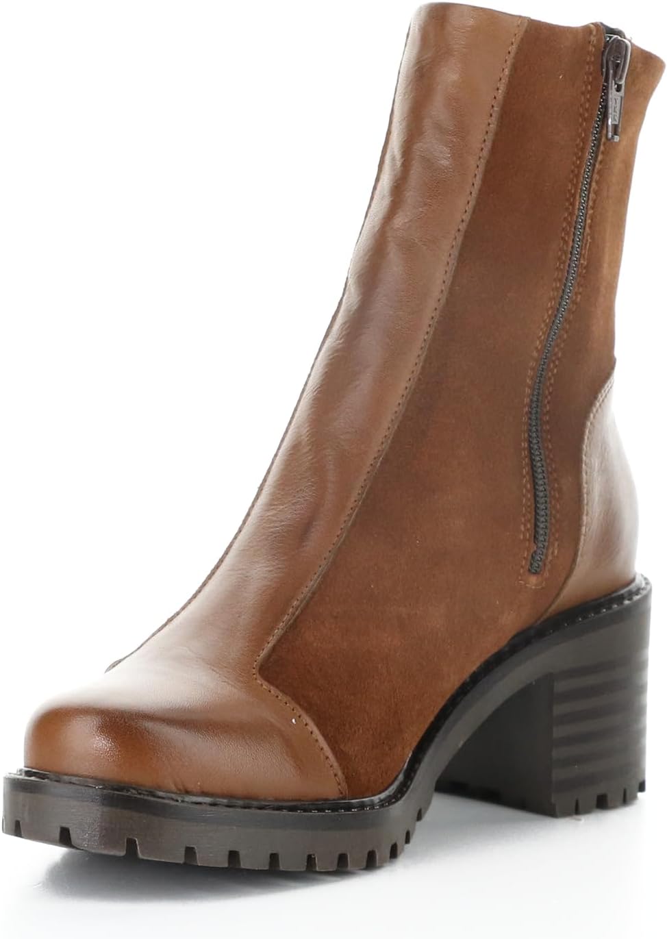 Bos. & Co. Brushed Feel/Suede Side Zip Boot - Ingrid
