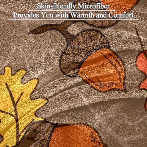Couverture polaire pommes de pin anti-froid microfibre 150x200 - 3